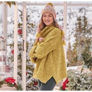 Anthropologie Sundays in Brooklyn Sweater Oversized Dream Pullover‎ XS NEW $108